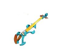 violines 5 cuerdas colores azules 4/4 violín eléctrico 4/4 violín eléctrico madera maciza cuello de arce
