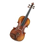 violines Accesorios de madera de serpiente abeto 3/4 1/2 1/4 1/8 violín de arce flameado para adultos principiantes(1/8)