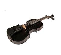 violines Barniz principiante violín madera de arce violín violín arco hombro resto caso(1/8)