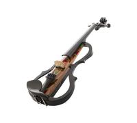 violines Kit de 4 cuerdas para violín eléctrico cuerpo de abeto macizo accesorios de ébano
