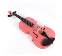 violines Madera contrachapada colorida de buena calidad para principiantes violín de Color rosa instrumento musical