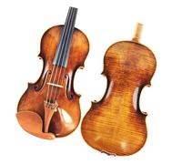 violines Material de abeto seleccionado arco de violín de madera brasileño traje de violín para principiantes paquete de iniciación de violín 4/4