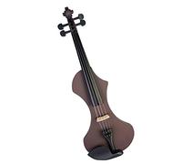 Violines Violín Eléctrico, Violín De Madera Maciza Tallado A Mano, Violín De Tamaño Completo 4/4 Con Estuche, Arco, Cable De Audio (Color : Wine)