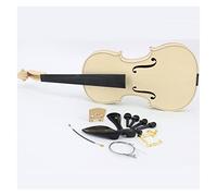 Violino Blanco Hecho A Mano Violin Inacabado Violín Selectivo 15 Años Secado Natural Secado Violín (Color : 1-2)