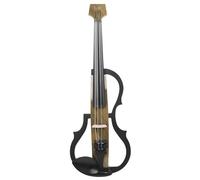 Violn Elctrico Tamao Completo 4/4, Silent Electric Fiddle Starter Juego para Principiantes Adolescentes (Grano de madera clara