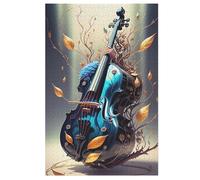 Violon Puzzle de 1000 piezas, artesanía de madera, puzle moderno de alta calidad, DIY, para adultos y niños a partir de 12 años, (78 x 53 cm)