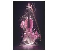 Violon Puzzle de 1000 piezas, para adultos, de madera, para reducir el estrés, para niños a partir de 12 años, 78 x 53 cm