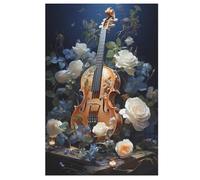 Violon - Puzzle de madera adulto 1000 P - Challenge Puzzles - Adultos y niños a partir de 12 años (78 × 53 cm)