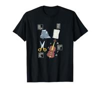 Violonchelista Virtuoso Violonchelo Orquesta Sinfónica Concierto Solista Camiseta