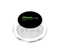 Violonchelo Jugador Lago Sombra Amor Reflexión Silueta Violon PopSockets PopGrip para MagSafe