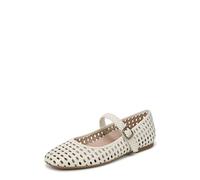 Vionic Alameda Woven Mary Jane - Zapatos Planos para Mujer, Piel Marfil, 8 UK Wide