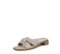 Vionic Mabel, Sandalias Planas Mujer, Cuero metálico Dorado, 41 EU
