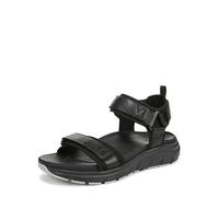 Vionic Men's Walk Max Wanderer Sport Sandal, Black Nappa, 45 EU
