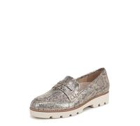 Vionic Mocasines Cheryl II para Mujer, Piel de Serpiente Dorada, 40 EU