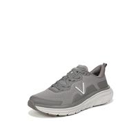 Vionic Mwalk MAX, Caminar Hombre, Charcoal Grey Mesh Fabric, 46.5 EU Ancho