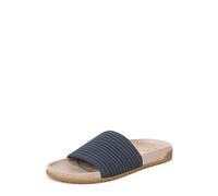 Vionic Sandalias planas de punto Evie para mujer, Tejido vaquero oscuro, 37 EU