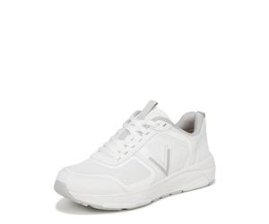 Vionic Tenis Walk Strider para Mujer, Piel Blanca., 36 EU