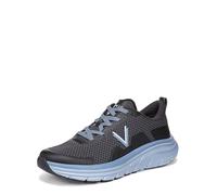 Vionic Walk MAX, Zapatillas Hombre, Navy Blazer Faux Leather Knit, 46 EU Ancho