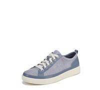 Vionic Winny - Zapatillas con Cordones para Mujer, Lona Vaquera Azul pacífico, 40.5 EU