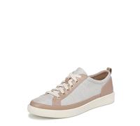 Vionic Winny - Zapatillas con Cordones para Mujer, Lona Vaquera Dorada Natural, 40.5 EU