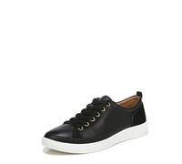 Vionic Winny - Zapatillas con Cordones para Mujer, Piel Negra, 35 EU