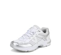 Vionic Women's 23Walk 2.0 Sneaker, White Silver Leather, 9 Wide