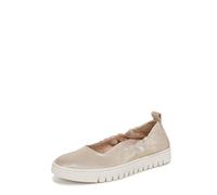 Vionic Women's Uptown Ballet Flat, Soft Gold Leather, 39 EU