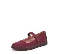 Vionic Women's Uptown Maryjane Mary Jane Flat, Cherry Jubilee, 40.5 EU