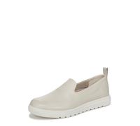 Vionic Women's Uptown Willa Sneaker, Cream Leather, 38.5 EU