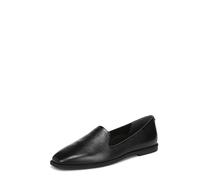 Vionic Women's Willa 2.0 Loafer, Black Tumbled Leather, 5 UK Wide