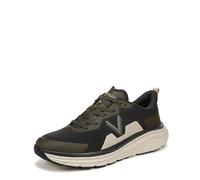 Vionic Zapatillas Walk MAX con Cordones para Hombre, Phantom Grey Dark Khaki, 9 UK Wide