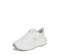 Vionic Zapatillas Walk Max con cordones para mujer, Tela blanca, 39 EU