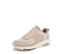 Vionic Zapatillas Walk Strider de Punto con Cordones para Mujer, Lucid Beige Cuero y Punto, 35 EU