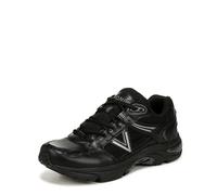 Vionic Zapatos Oxford 23walk 2.0 para Mujer, Malla de Piel de carbón Negro, 40.5 EU