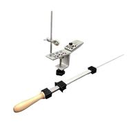 VIOPDER Afilador de Cuchillos Profesional con de Afilado de Ángulo Fijo, Piedra de Afilar, Herramientas de Afilado de Alta Precisión