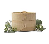 Viori Soporte de barra de bambú natural - Soporte para champú, acondicionador y jabón, cuidado del cabello ecológico