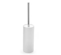 Viosuniu V120131701U - Juego de escobilla y Soporte de cerámica antiolor, cerdas duraderas Que no Rayan, Mango Largo de Acero Inoxidable, Cepillo para Inodoro para baño Principal, V120131701U