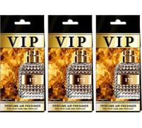VIP-172 - Ambientador para coche, 3 unidades, para colgar en el coche, casa y oficina, fragancia inspirada en el diseñador