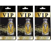 VIP-30 - Ambientador para coche, 3 unidades, aroma de larga duración, para coche, hogar y oficina, inspirada en el diseñador