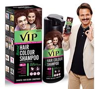 VIP Champú colorante 5 en 1 tono marrón - 180 ml