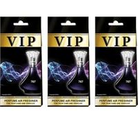 VIP-70 - Ambientador para coche, 3 unidades, aroma de larga duración, para coche, hogar y oficina, inspirada en el diseñador