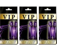 VIP-737 - Ambientadores para coche (3 unidades, aroma de larga duración, aroma inspirado en diseñador)