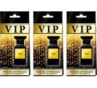 VIP-800 - Ambientador para coche, 3 unidades, para colgar en el coche, casa y oficina, fragancia inspirada en el diseñador