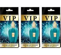 VIP-877 - Ambientador para coche, 3 unidades, para colgar en el coche, casa y oficina, fragancia inspirada en el diseñador