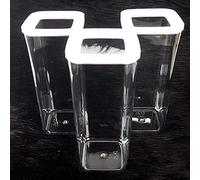 Vip Ahmet Juego de 3 tarros de almacenamiento de 250 ml, 700 ml, 900 ml, 1200 ml y 1700 ml (3 x 1700 ml VP-1700)