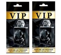VIP CARIBI Ambientadores de Lujo para Coche Pack 2, Fragancias Premium Inspiradas en Perfumes Exclusivos, Aroma Elegante y Duradero, Ambientador Premium para Coche, Hogar, Oficina y Regalo (018)