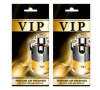 VIP CARIBI Ambientadores de Lujo para Coche Pack 2, Fragancias Premium Inspiradas en Perfumes Exclusivos, Aroma Elegante y Duradero, Ambientador Premium para Coche, Hogar, Oficina y Regalo (787)