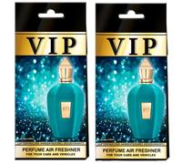 VIP CARIBI Ambientadores de Lujo para Coche Pack 2, Fragancias Premium Inspiradas en Perfumes Exclusivos, Aroma Elegante y Duradero, Ambientador Premium para Coche, Hogar, Oficina y Regalo (877)