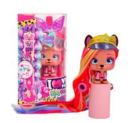 VIP PETS Bow Power Aurora S6 | Muñeca Coleccionable de Estilo Urbano con Pelo Largo para peinar y Decorar - Juguete y Regalo para niñas y niños a Partir de 3 años