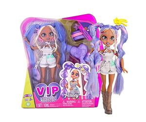 Vip Pets Fashion Hailey - Muñeca Coleccionable con el Pelo más Largo para peinar - Regalo óptimo para niños y niñas +4 Años